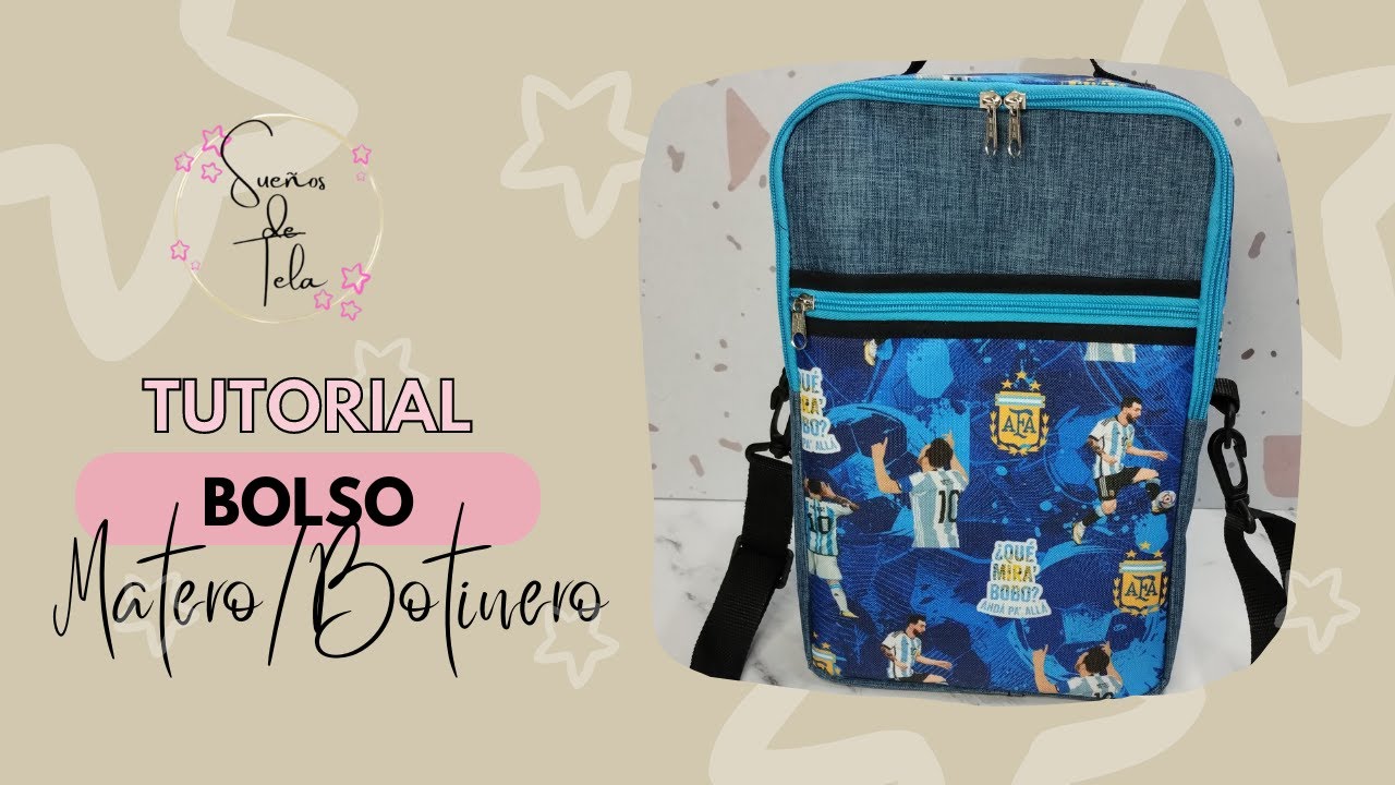 TUTORIAL Bolso Matero/Botinero 🧉💖