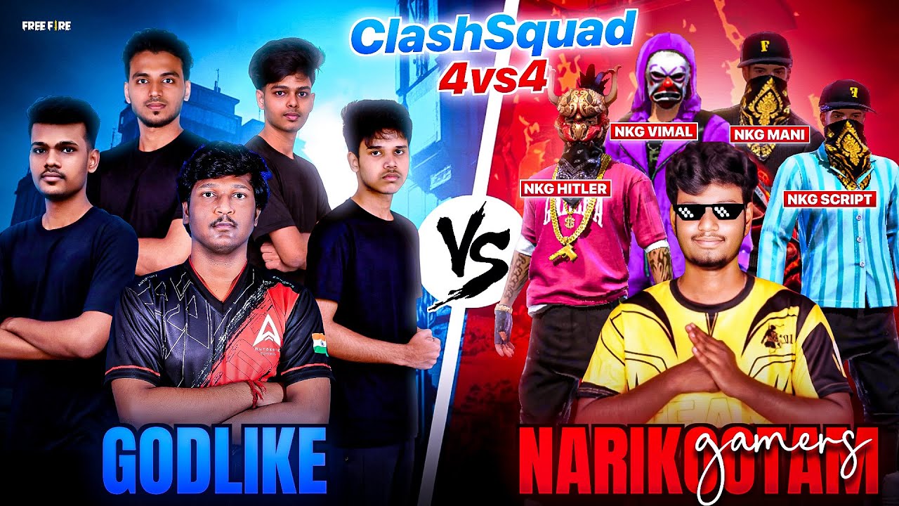 💥 GOD LIKE VS NARIKOOTAM GAMERS | Ivlo 🤯 Где ты был весь день⁉️ - RuleBreakerz FF