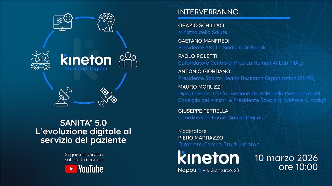 [10.03.2026] Meridiani Digitali: SANITA’ 5.0 L’Evoluzione Digitale al Servizio del Paziente