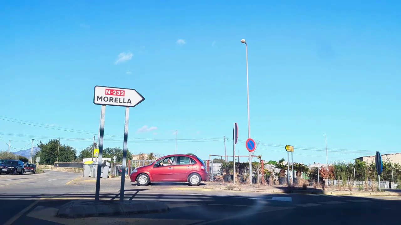 Drive from Vinaros on the T331