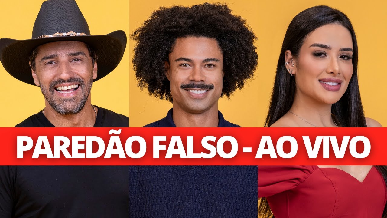 🔴 BBB 26: COWBOY, BRENO e JORDANA no PAREDÃO FALSO; QUEM VAI PRO QUARTO SECRETO?