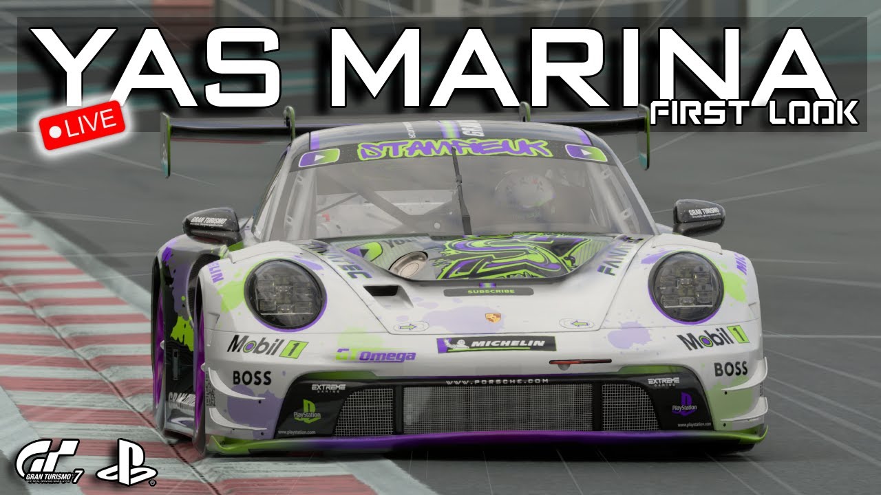 🔴LIVE - Gran Turismo 7 - Daily Race C - Yas Marina Circuit - First Look