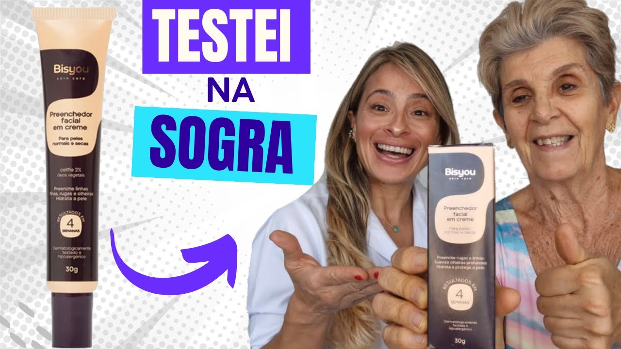 Lançamento BISYOU PREENCHEDOR FACIAL em Creme! Comprovado Cientificamente!