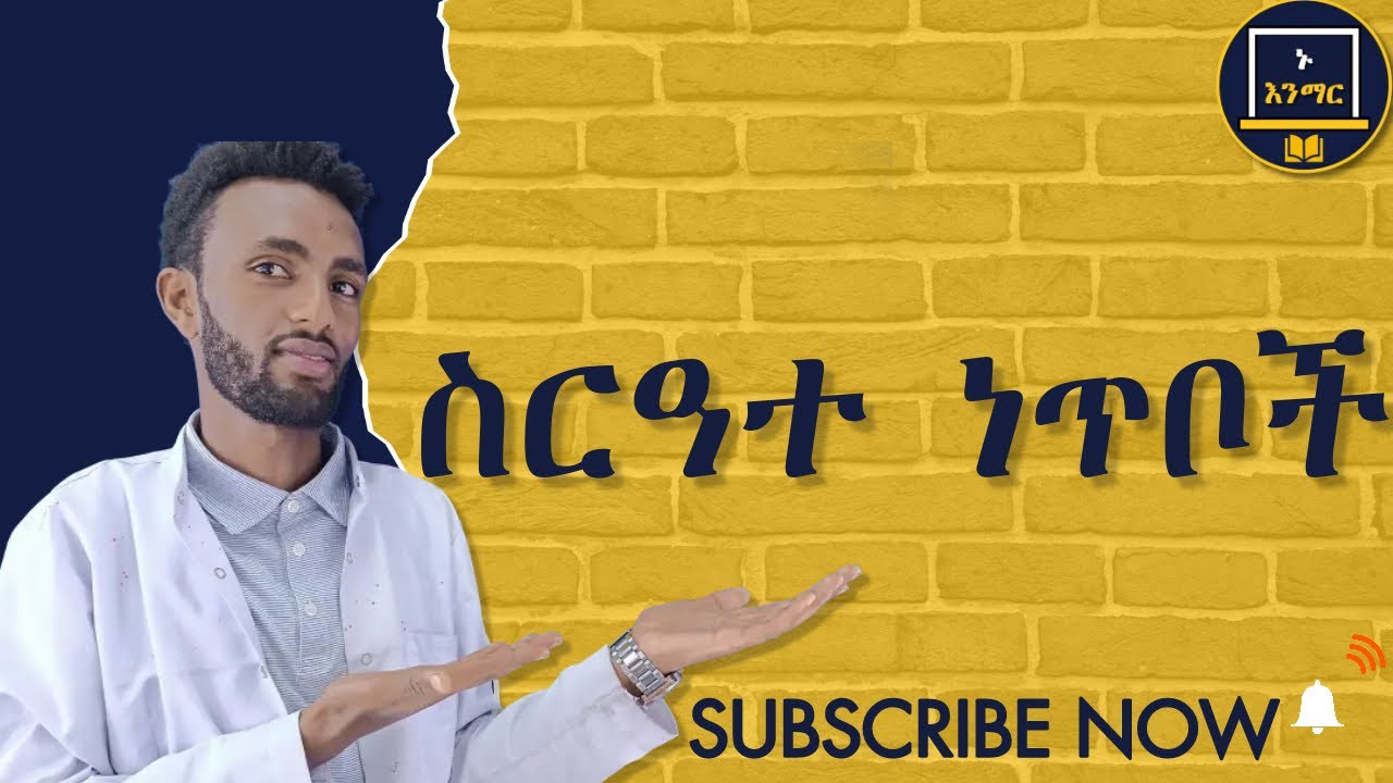 ስርዓተ ነጥቦችን ለምን እንጠቀማለን ??? ስለ ስርዓተ ነጥቦች በቀላሉ ይማሩ!!!!