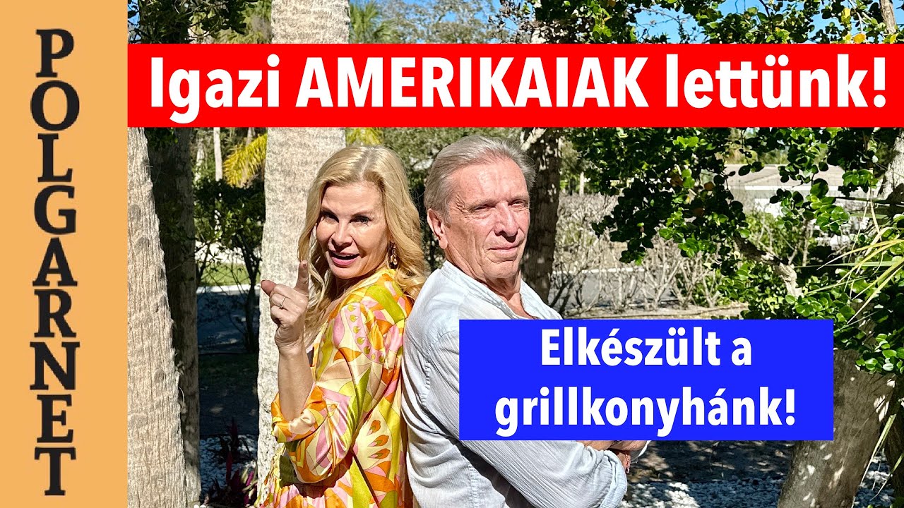 ÁRPI A 145.000 DOLLÁROS DÍJRA HAJTI!- iIyen lett a grillkonyhánk!-HOME TOUR Florida- 4K    Polgarnet