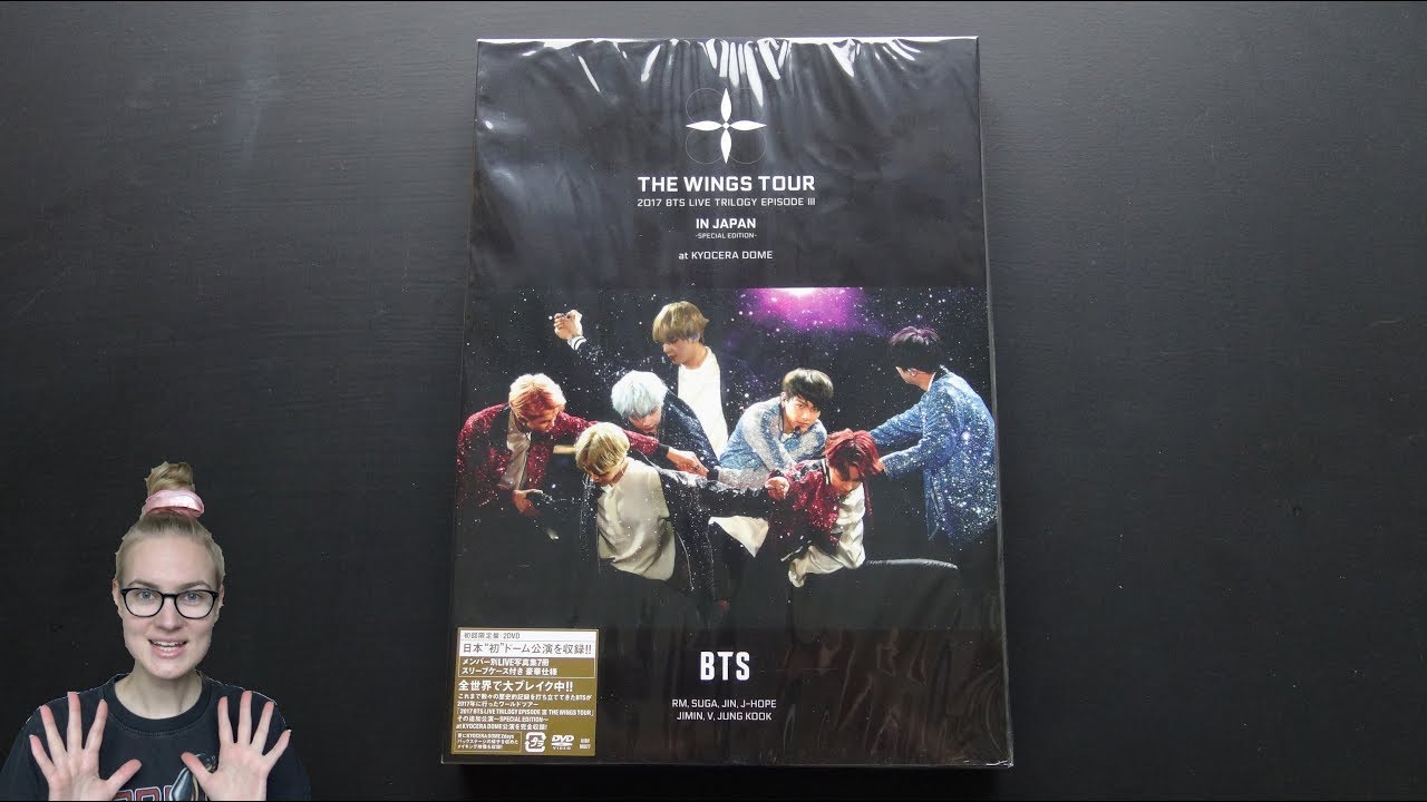 Unboxing BTS 2017 LIVE TRILOGY EPISODE III THE WINGS TOUR IN JAPAN SPECIAL EDITION at KYOCERA DOME