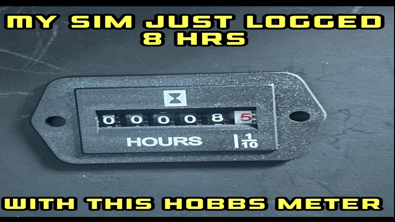 How to create a working HOBBS Meter for your Simulator