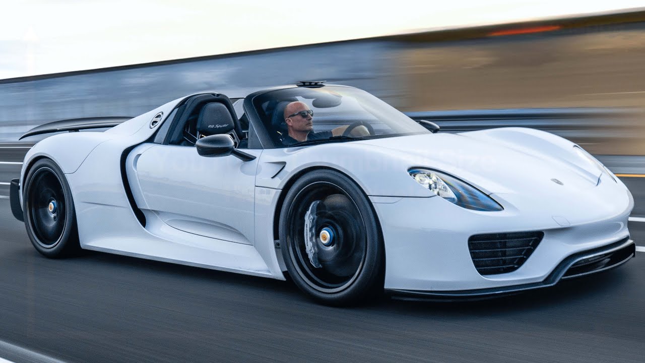 Утро в Майами | Porsche 918 с прямыми трубами