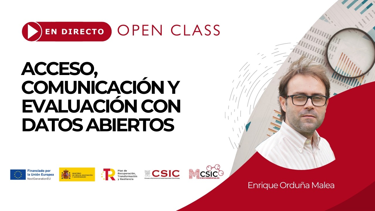 Open Class - Acceso, comunicación y evaluación con datos abiertos