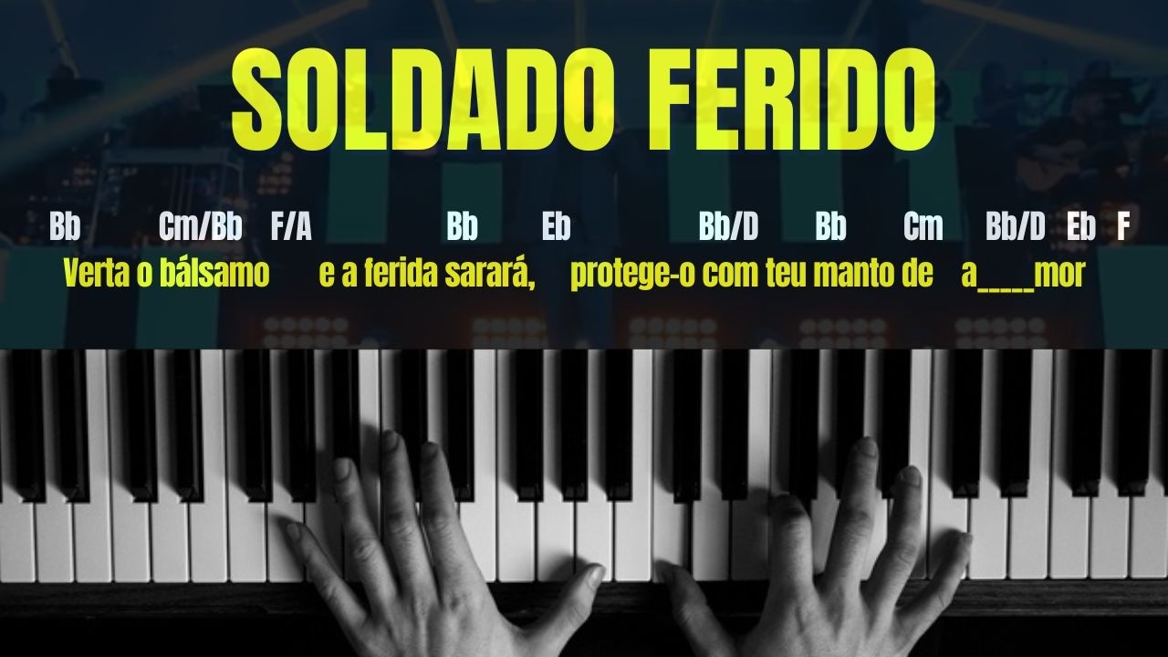 Soldado Ferido - Junior - Aula de Teclado