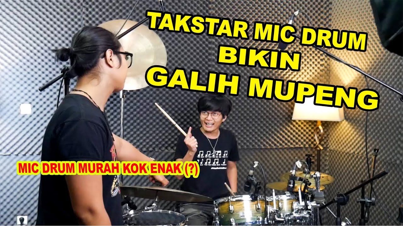 MIC DRUM MURAH GA NYAMPE 2 JUTA RASA BELASAN JUTA , BIKIN PENGEN GALIH OVJ ! | Takstar DMS-D7