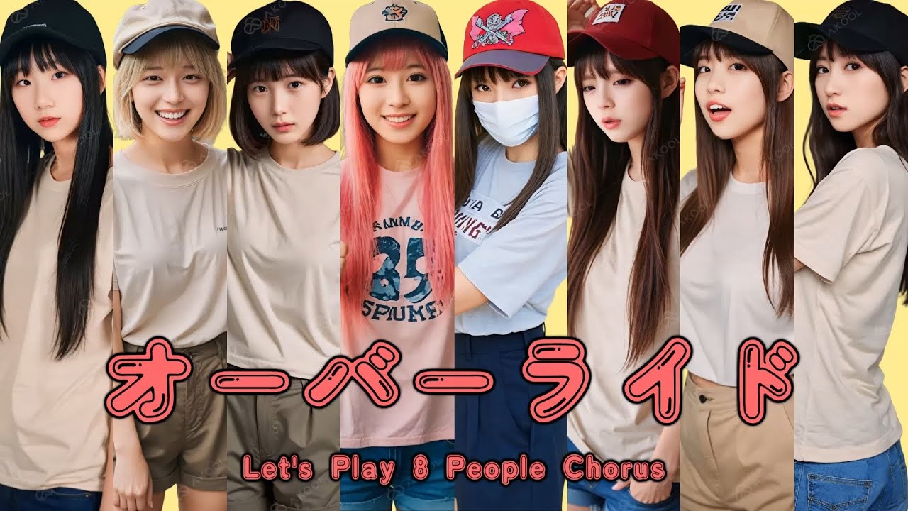 【合唱】オーバーライド/Override【LET'S PLAY】【8 People Chorus + 2】(Nico Nico Chorus Series)