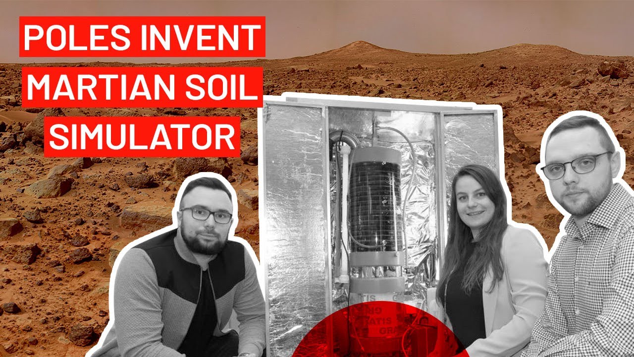 Poles Invent MARTIAN SOIL SIMULATOR