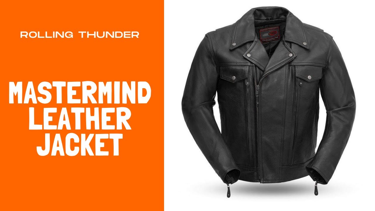 Mastermind leather jacket