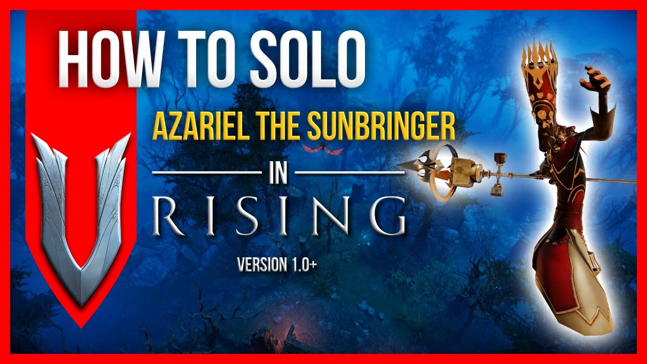 V Rising Solo Boss Guide - Azariel the Sunbringer