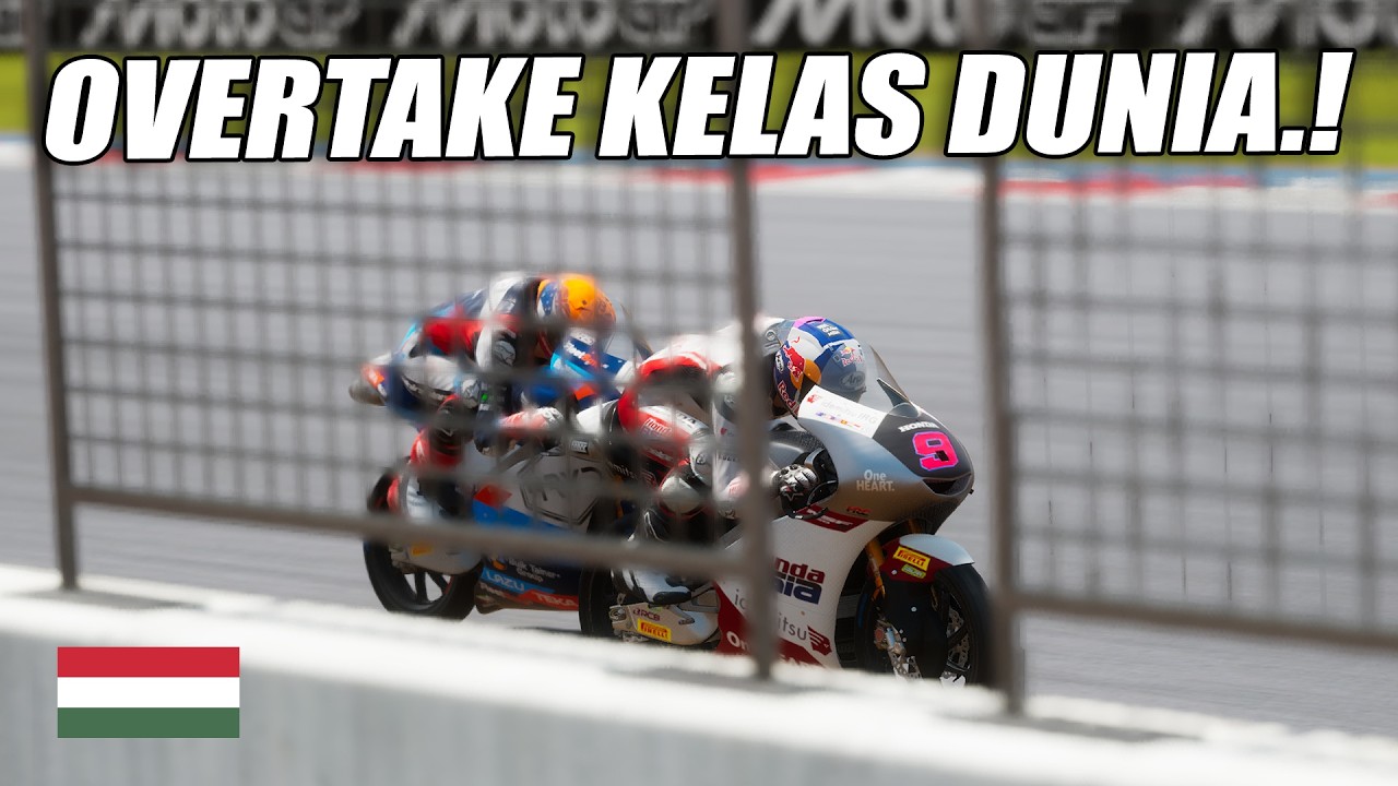 MotoGP™️2026❗MAS VEDA TAMPIL SUPER AGRESIF🔥❗SEMUA RIDER EROPA DI BABAT HABIS😱❓#HungarianGP 🇭🇺