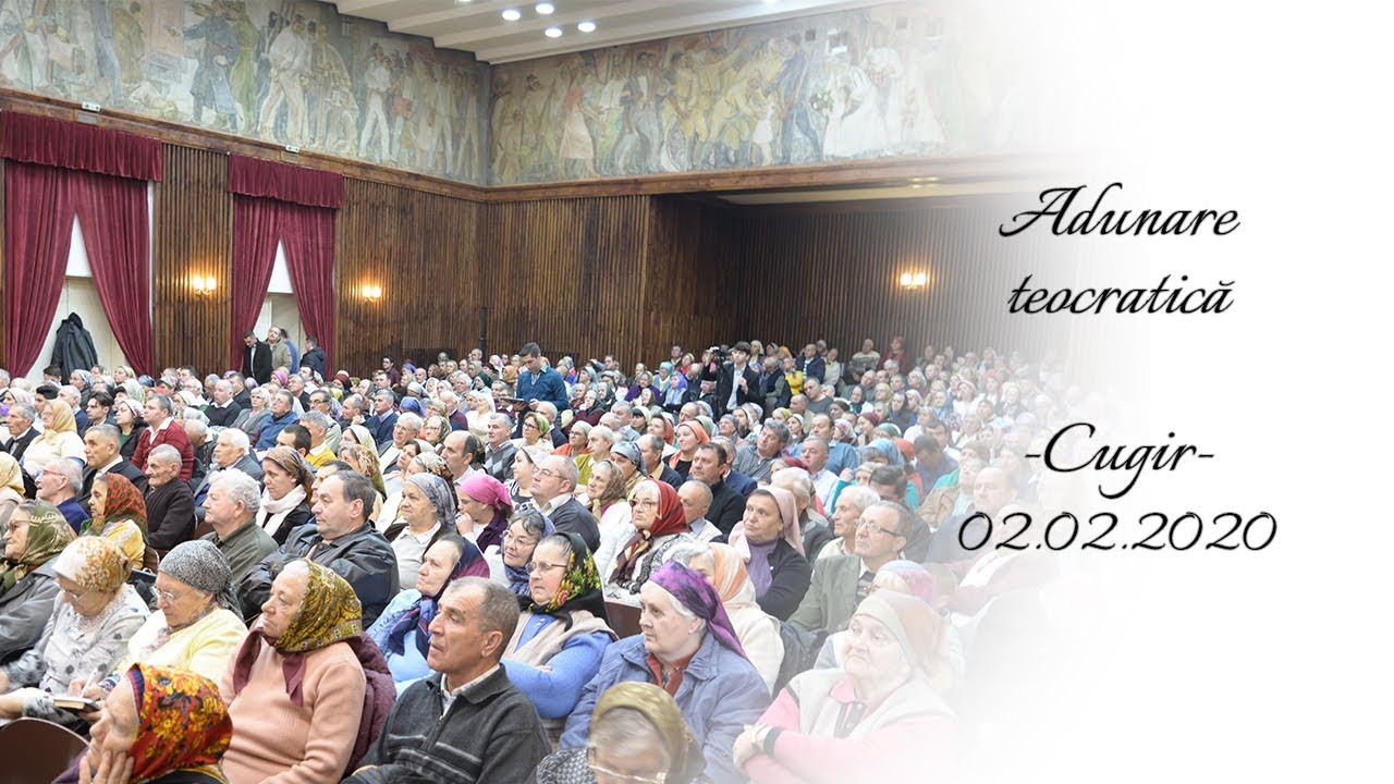 Adunare teocratică - Cugir - 2 februarie 2020