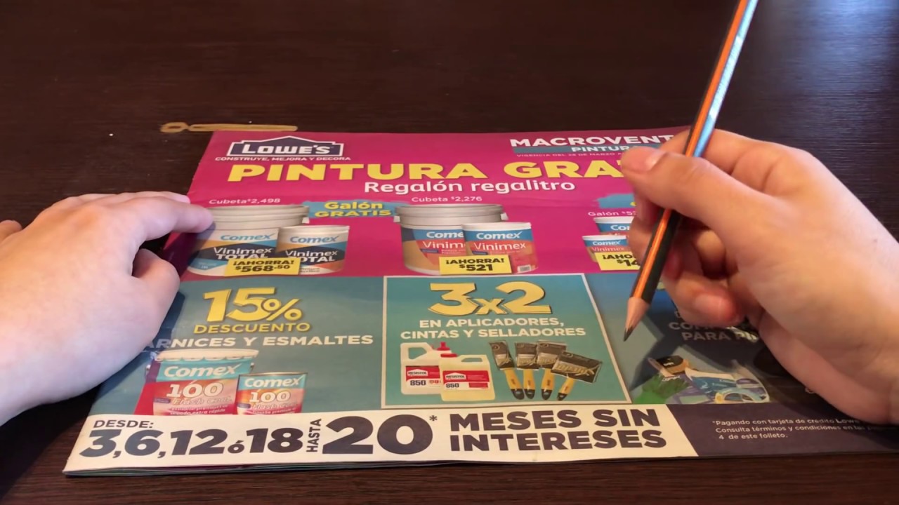 [ ASMR Español | Folleto de Ofertas ] Ofertas de Lowes