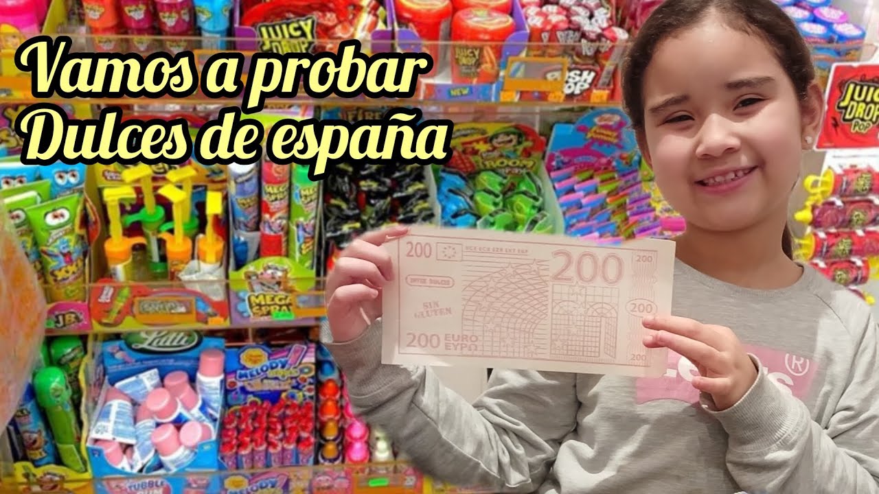 Probando dulces de españa🇪🇦