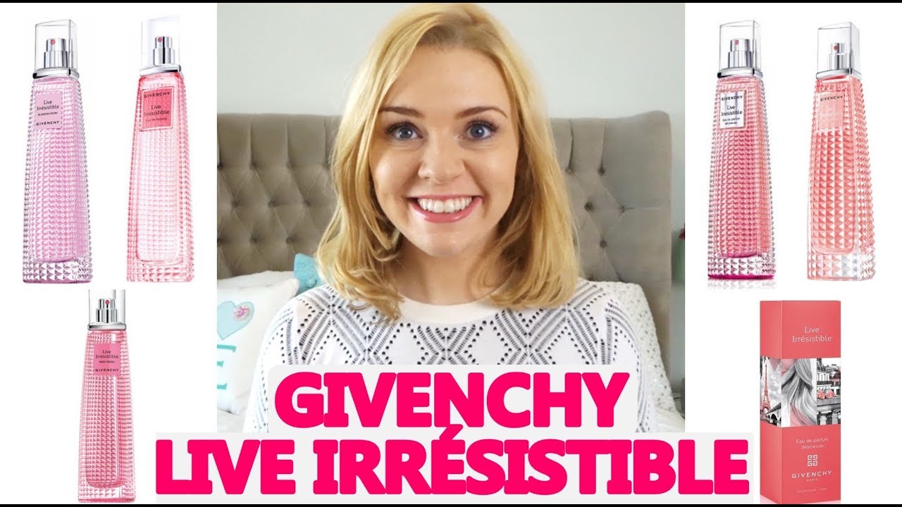 GIVENCHY LIVE IRRESISTIBLE PERFUME RANGE REVIEW | Soki London