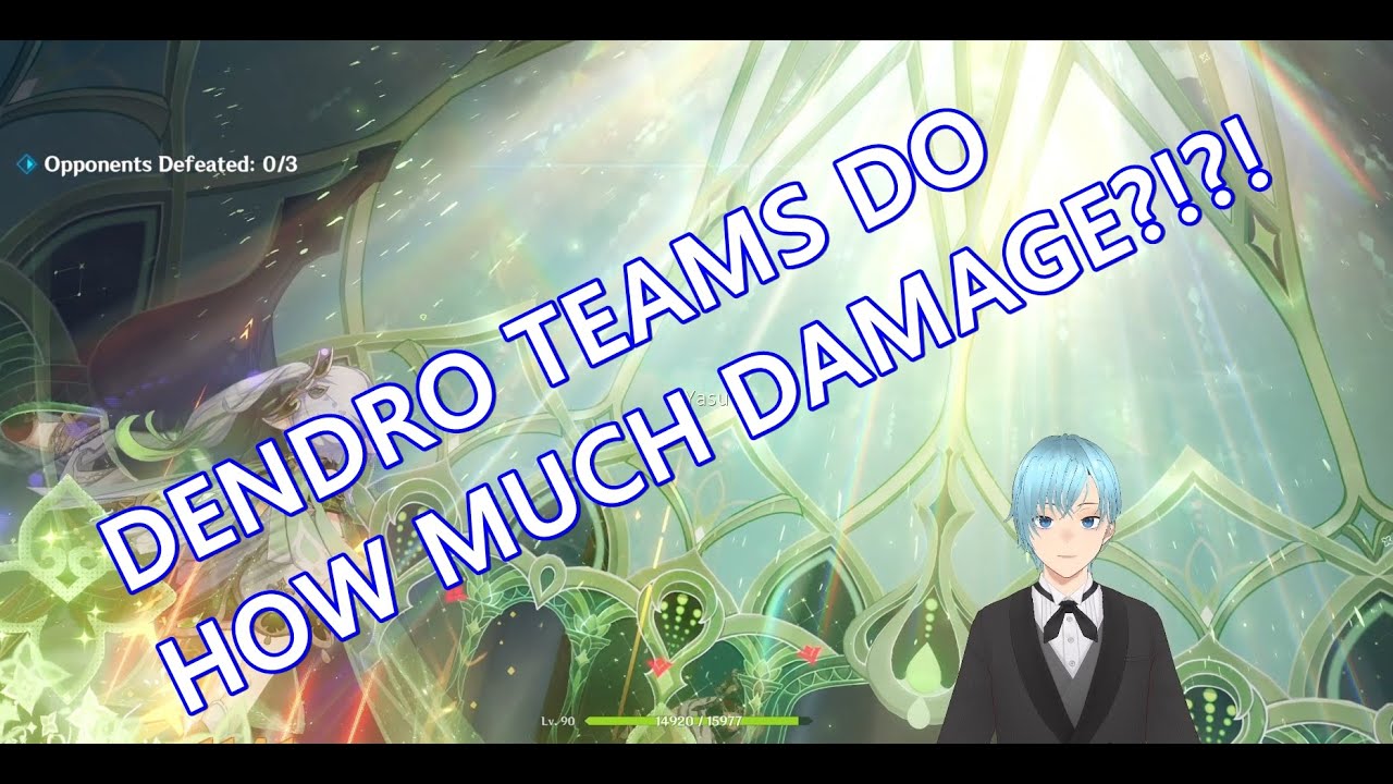Dendro Teams do how much damage?!  Playing around with my dendro based team! | Genshin Impact
