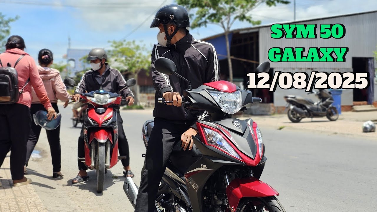 Báo giá SYM GALAXY 50cc: xe xăng vẫn bán đều đặn ngày 12/08 tại CH Mai Duyên.Khải Phạm #xang #galaxy