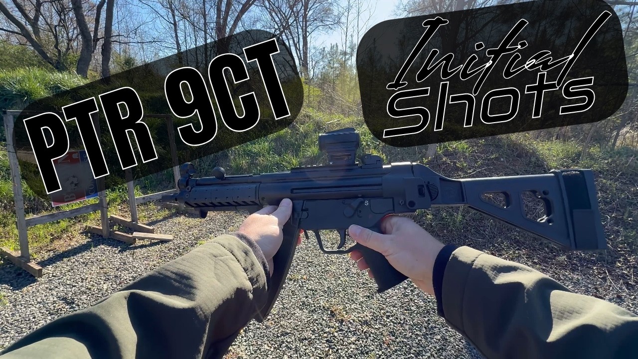 PTR 9CT Initial Shots
