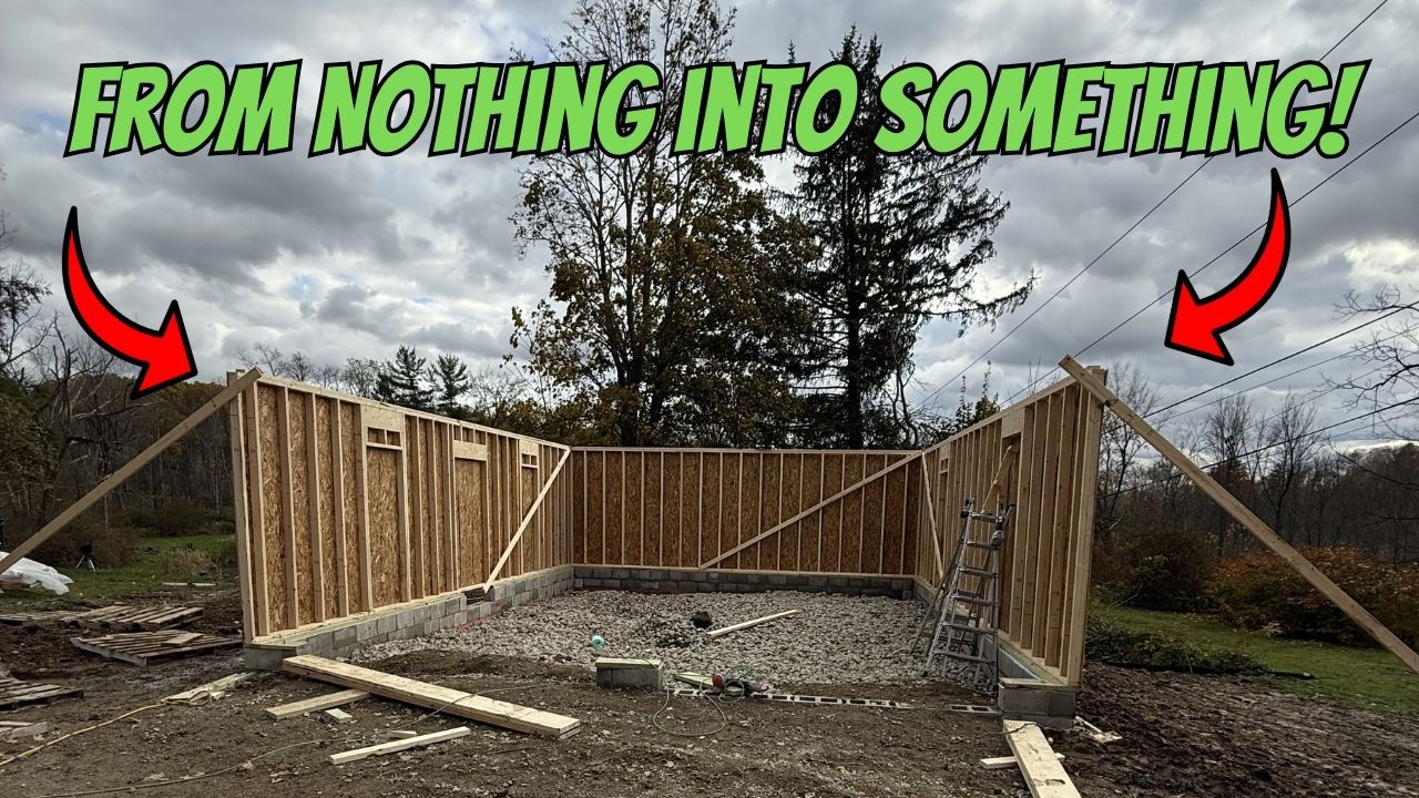 Wall Sheathing + Drop Headers | Carpenter POV