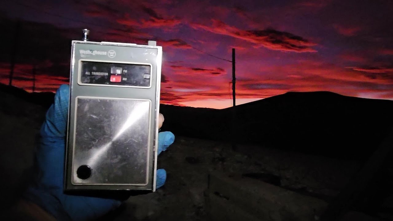 1966 Westinghouse AM FM Transistor Radio Repair and Desert Test Field Trip