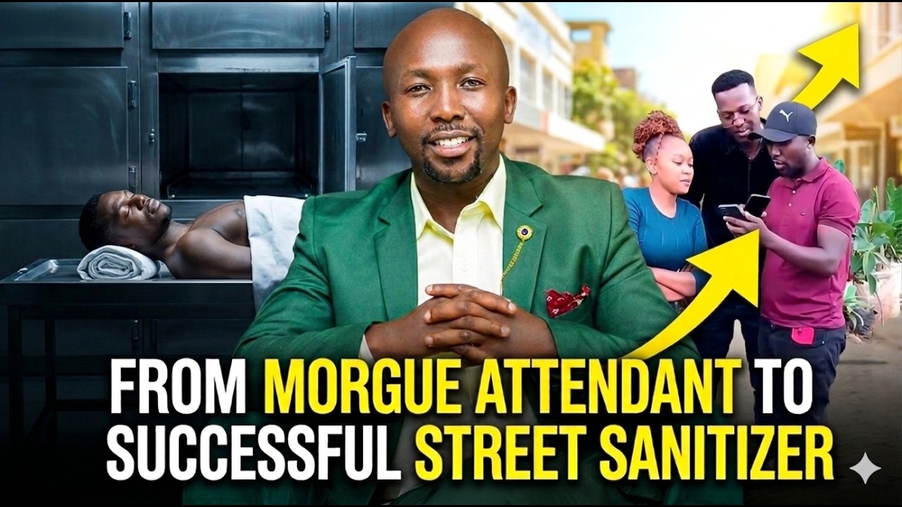 From a Morgue Attendant to a successful street sanitizer  @Easterntvsamaritan @JeremyDamaris