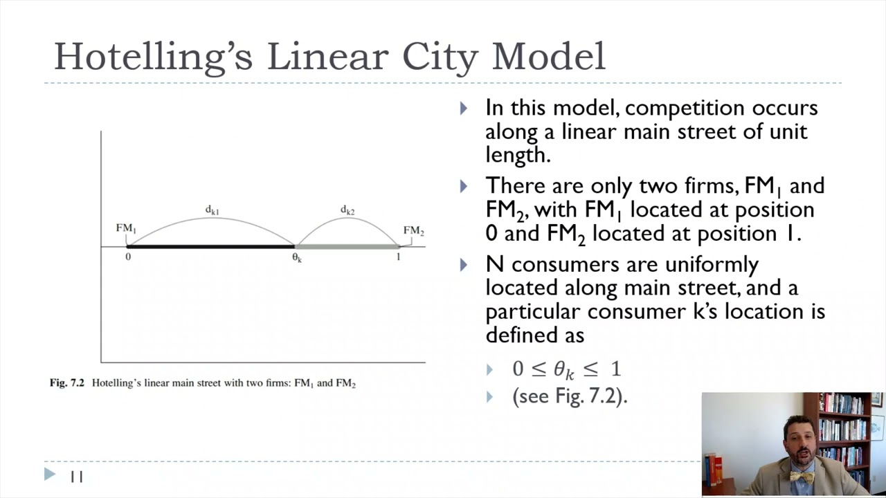 IO Ch7 Horizontal Product Differentiation and the Hotelling Model