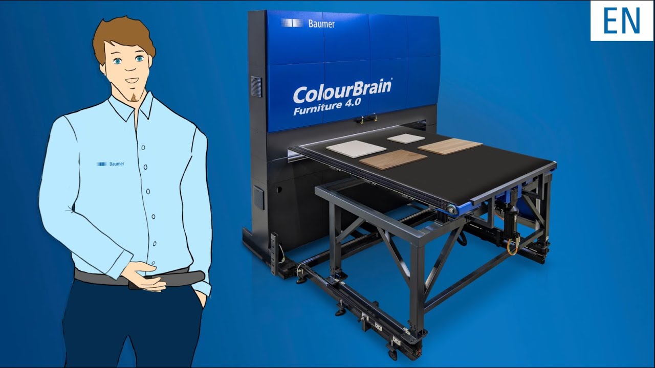 Baumer Inspection - Inspection of furniture components in batch-size-1 production