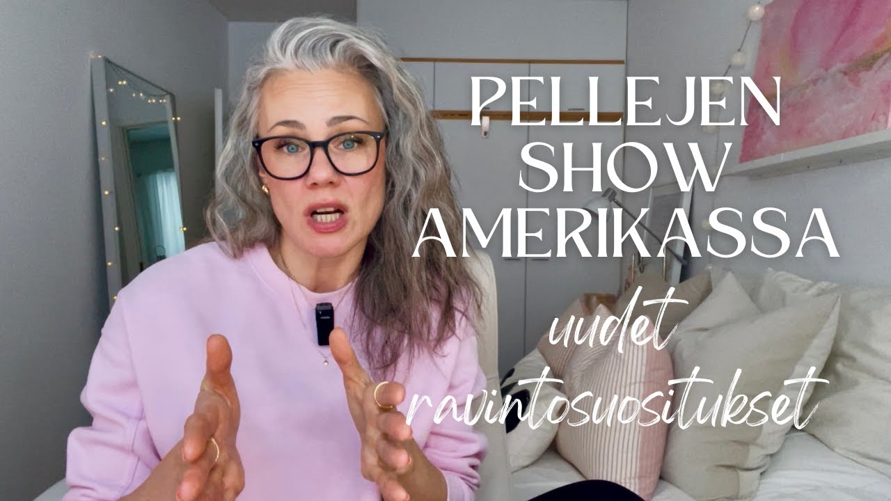 Uudet Amerikan ravintosuositukset olivat PELLEJEN SHOW 😮