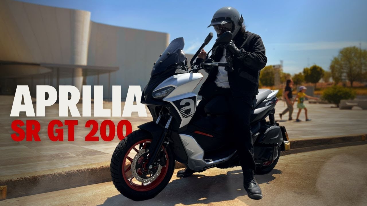 APRILIA SR GT 200 - Ficha Técnica y Test Ride | NVR MOTO
