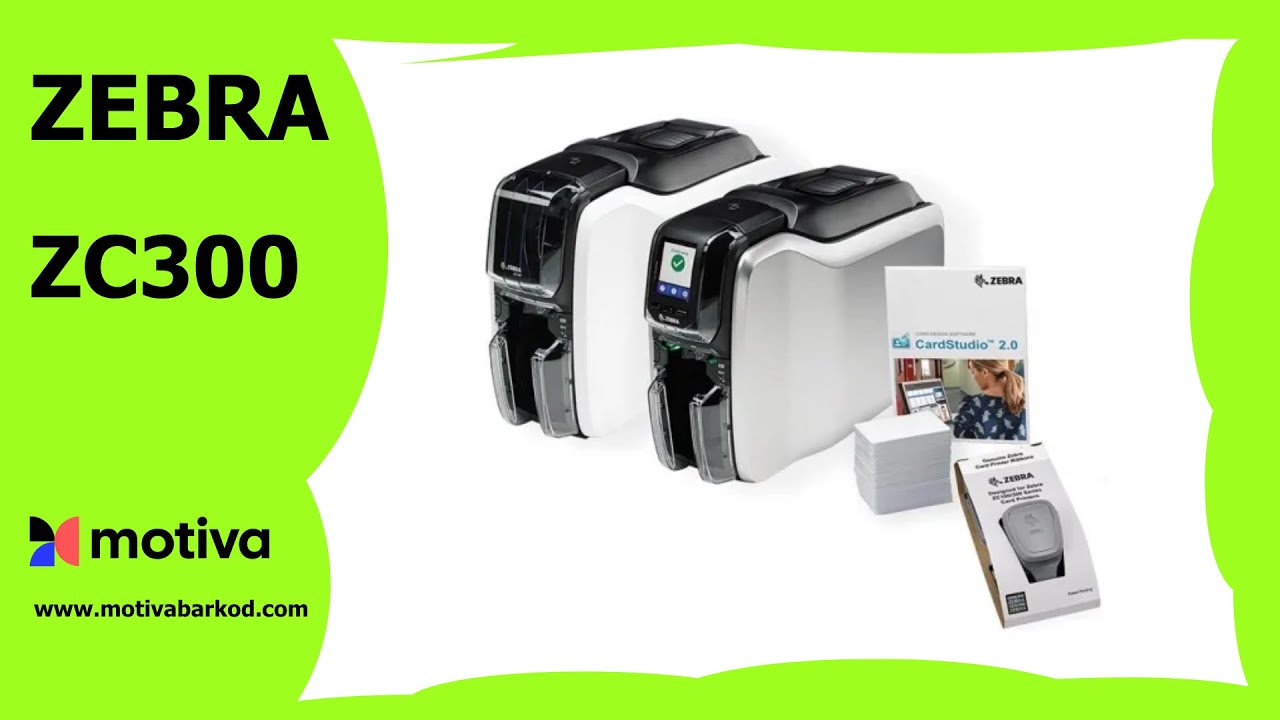 Zebra ZC300 PVC Kart Yazıcı Kart Baskı Makinesi İncelemesi