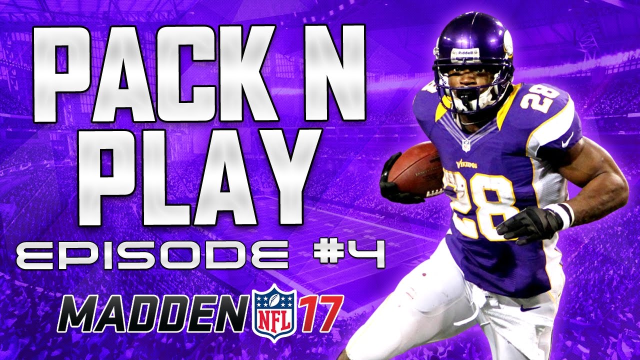 MUT 17 - PACK N PLAY EPISODE #4 | Adrian Peterson is unstoppable! WHY!