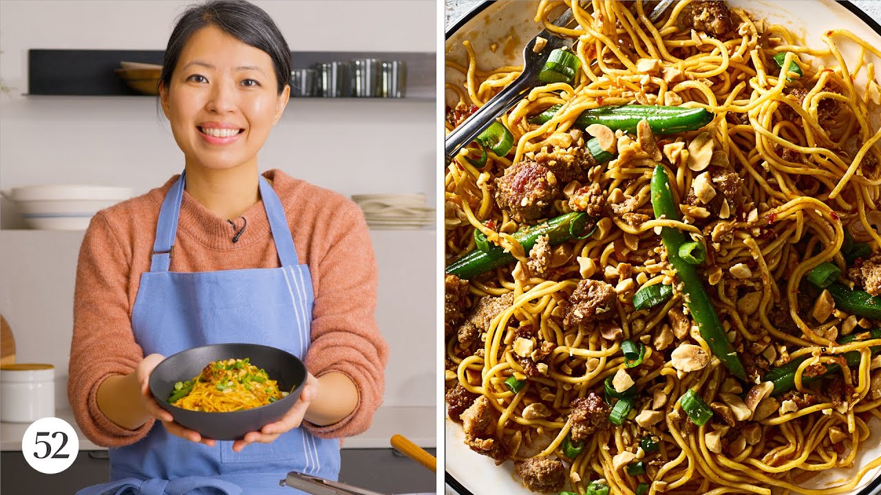 10 Minute Delicious Spicy Pork Noodles | Weeknight Wonders