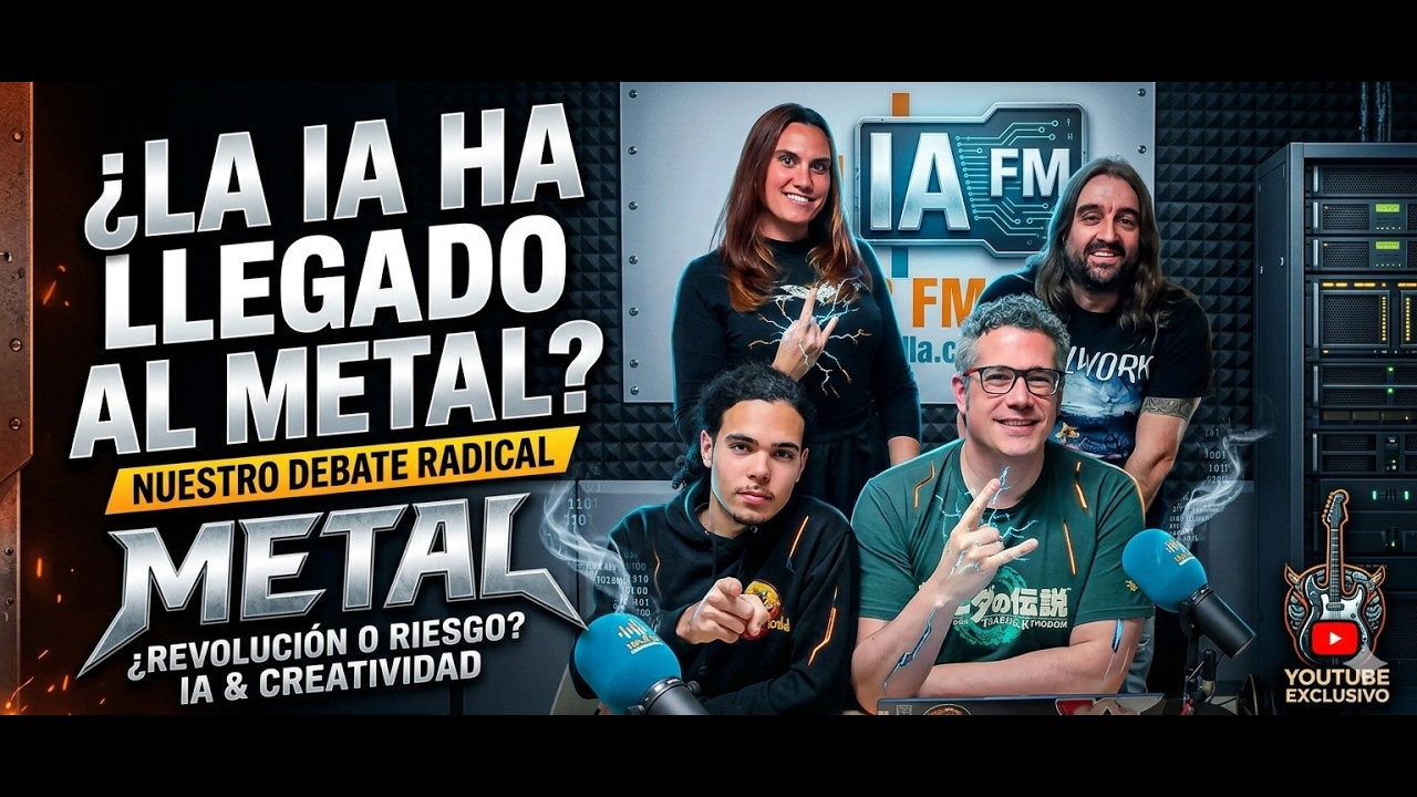 ¿Aceptamos la música METAL generada por INTELIGENCIA ARTIFICIAL?