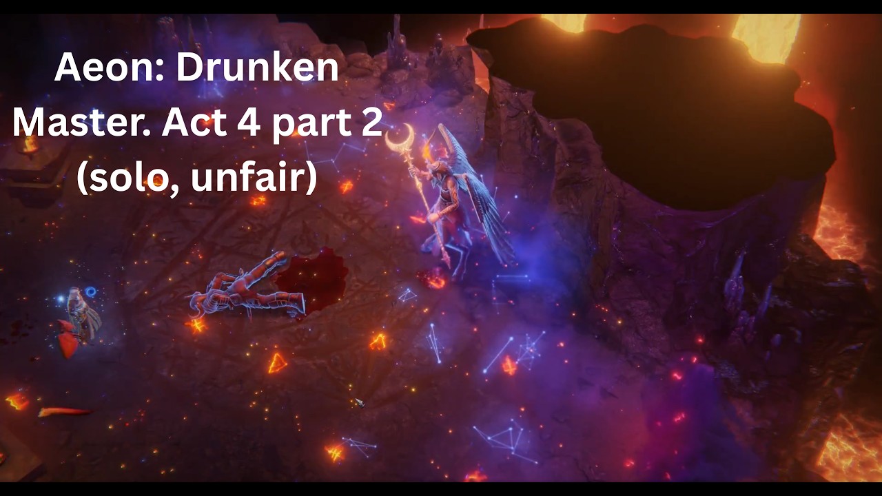 Pathfinder WotR: Solo, Unfair, Drunken Master Aeon, act 4_ 2