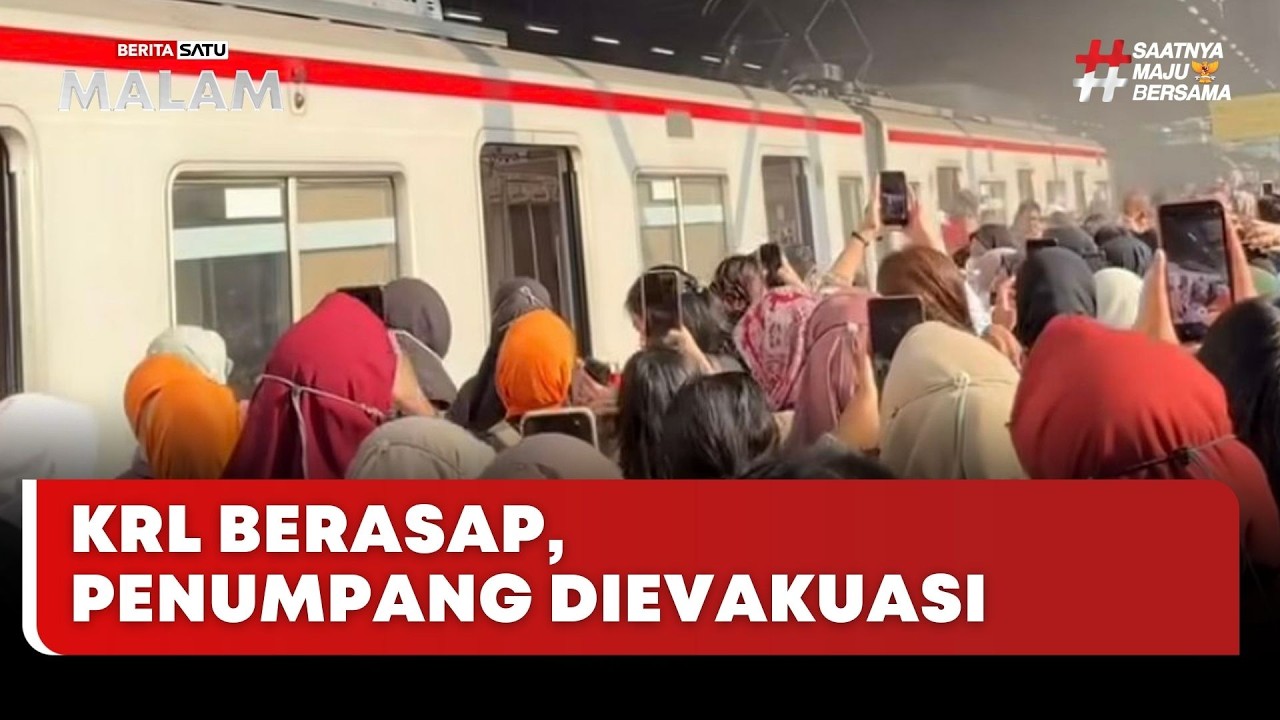 🔴 LIVE | KRL Berasap, Penumpang Dievakuasi - Beritasatu Malam