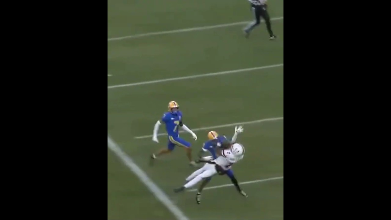 Top Plays of 2025 Season (CFB): CJ Daniels vs Pittsburgh (pt 36) #cfb #highlights #topplays