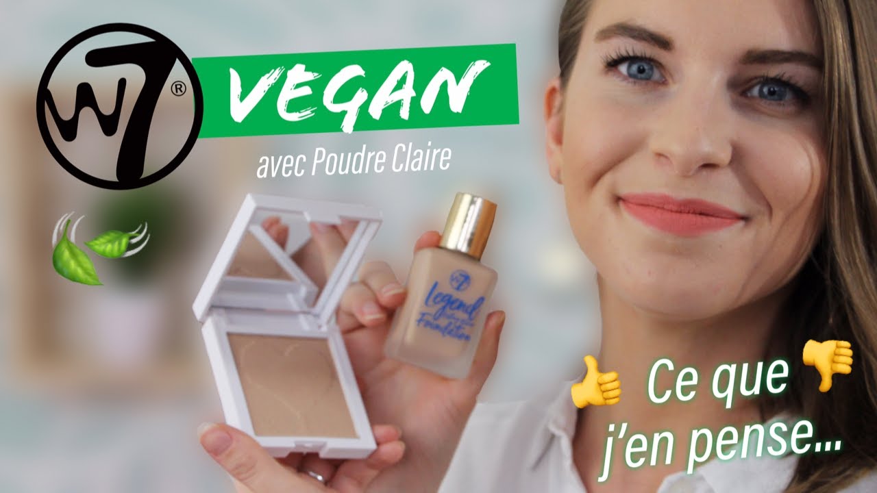 #W7 #Poudreclaire Un gamme VEGAN chez W7 ? Ce que j'en pense...
