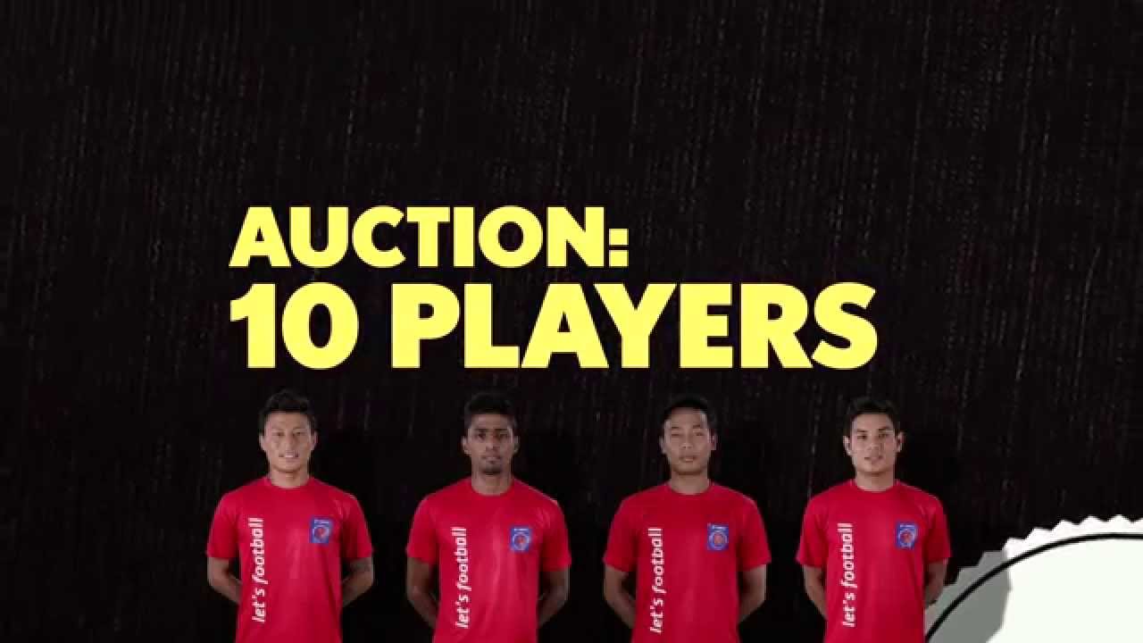 Indian Super League Auction and Draft Rules #LTF