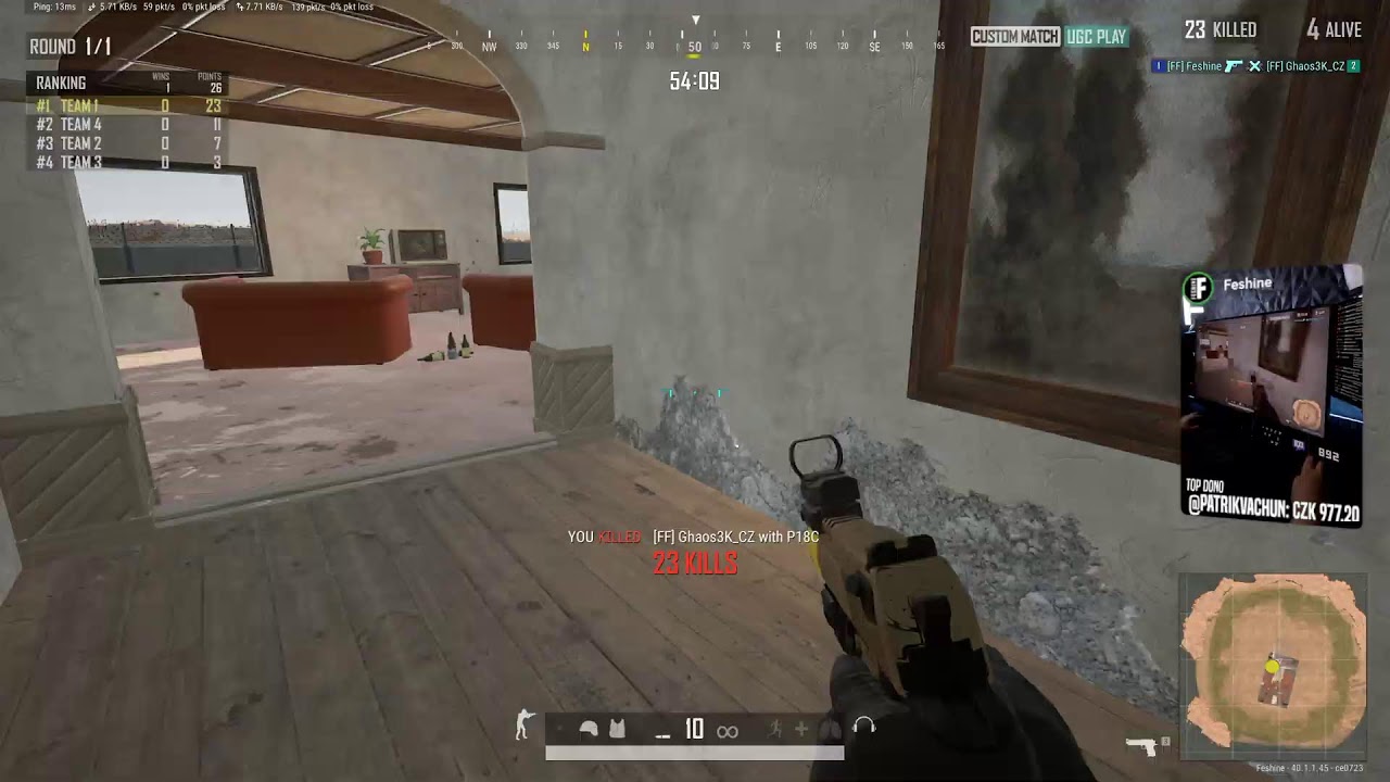 🔴Pubg: Odpolední pohoda #291 | Feshine CZ/SK