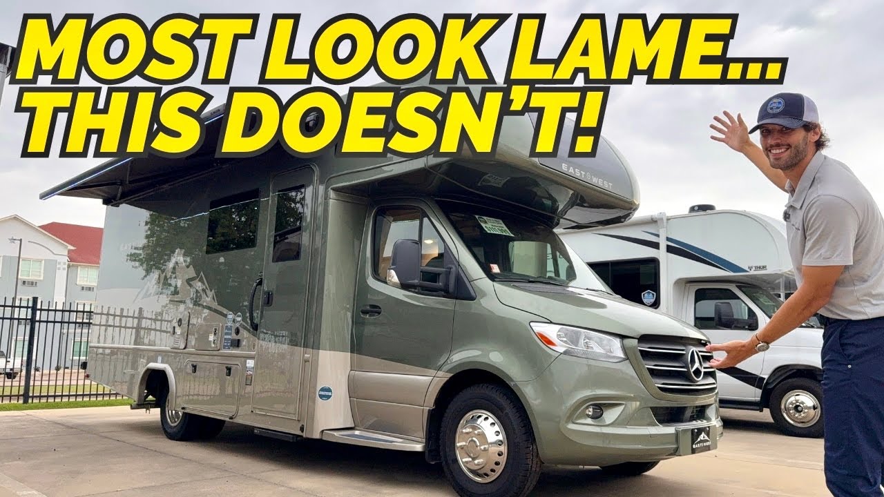 A RARE Class C RV that actually looks good! 2025 Forest River East to West Estrada 24FM