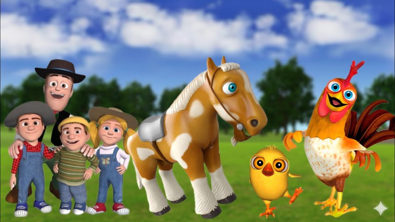 El Pollito pío 3d | El toro se congela jugando game Ep-31 en el juegodel Toro y el Tractor 3D 2026