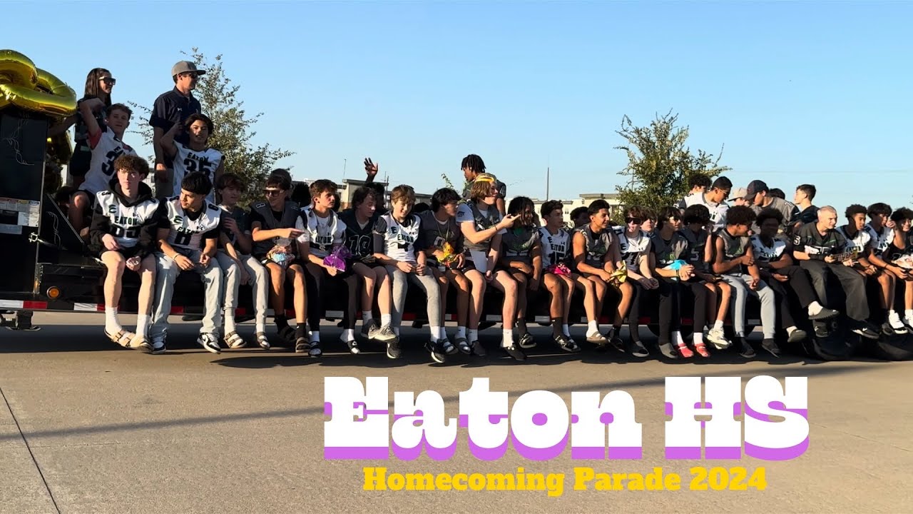 Eaton HS Homecoming Parade 2024 (Fort Worth, TX)