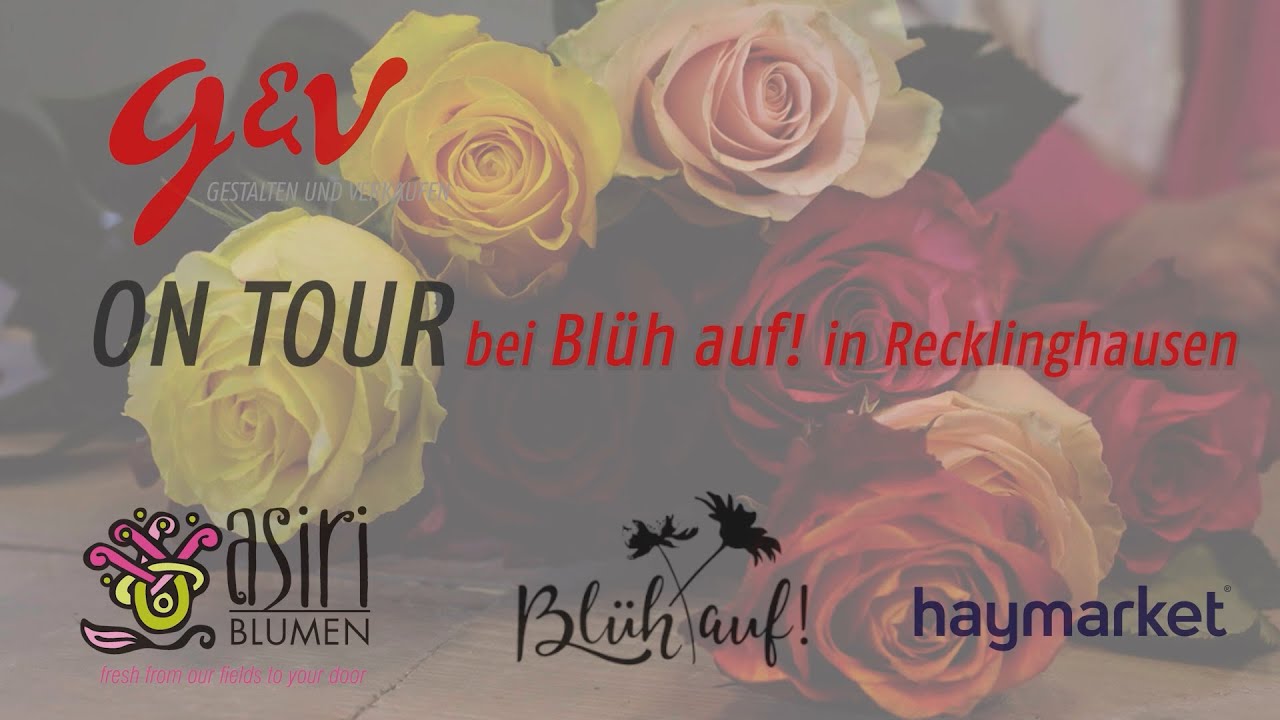 g&v ON TOUR: bei BL&Uuml;H AUF! in Recklinghausen