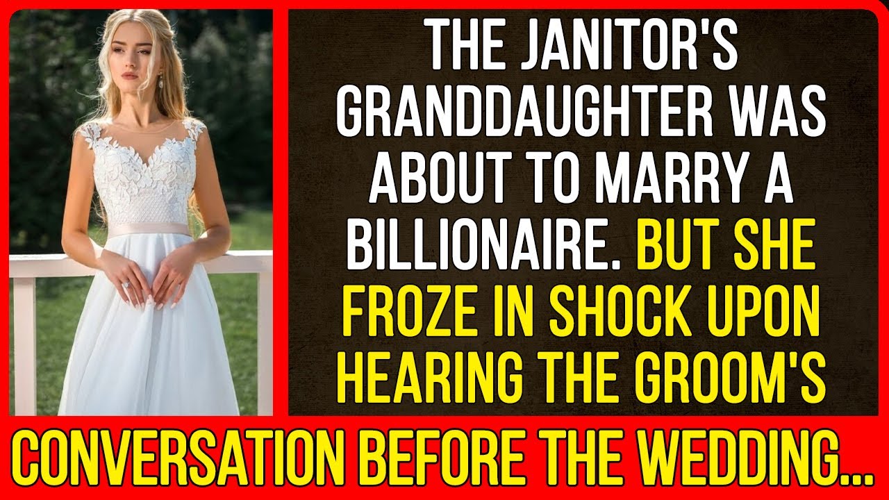 What the billionaire said greatly surprised the janitor's granddaughter...