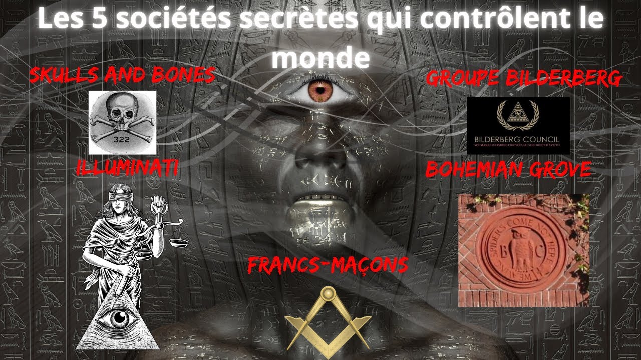 Les 5 soci&eacute;t&eacute;s secr&egrave;tes les plus puissantes du monde